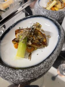 Deux grands recettes en une. Foie gras poêlé façon pot-au-feu